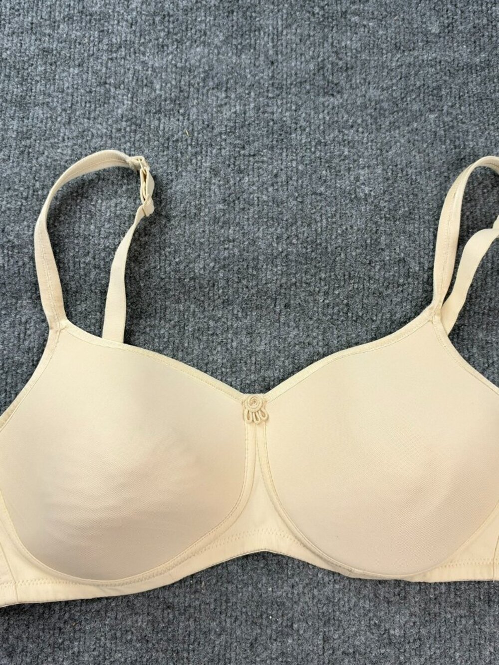 Amoena Mara 1150 Pocketed Prosthesis Bra Sz 42 A Light Nude Wire Free Padded